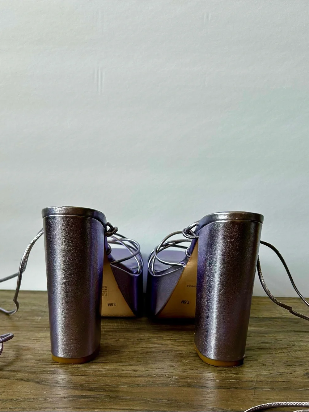 Gianni Bini Lavender Platform Heels